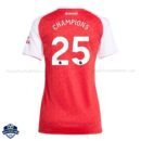 Arsenal CHAMPIONS 25 Home Cheap Football Shirt 25/26 - Back View