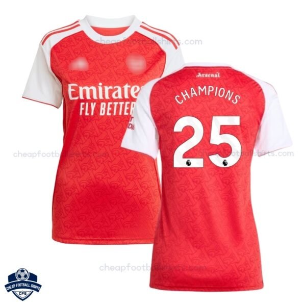 Arsenal CHAMPIONS 25 Home Cheap Football Shirt 25/26 - Overview