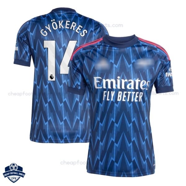 Arsenal GYÖKERES 14 Away Cheap Football Shirts 2025/26_Overview
