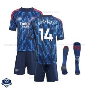 Arsenal GYÖKERES 14 Away Kids Cheap Football Kit 2025/26 - Overview