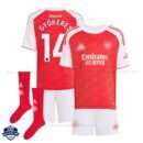 Arsenal GYÖKERES 14 Home Kids Cheap Football Kit 2025/26_Overview