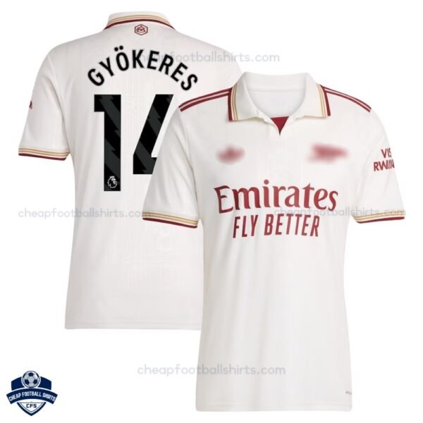 Arsenal GYÖKERES 14 Third Cheap Football Shirts 2025/26_Overview