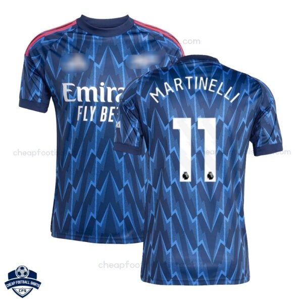 Arsenal Away Men Football Shirt 25/26 MARTINELLI 11 - Overview