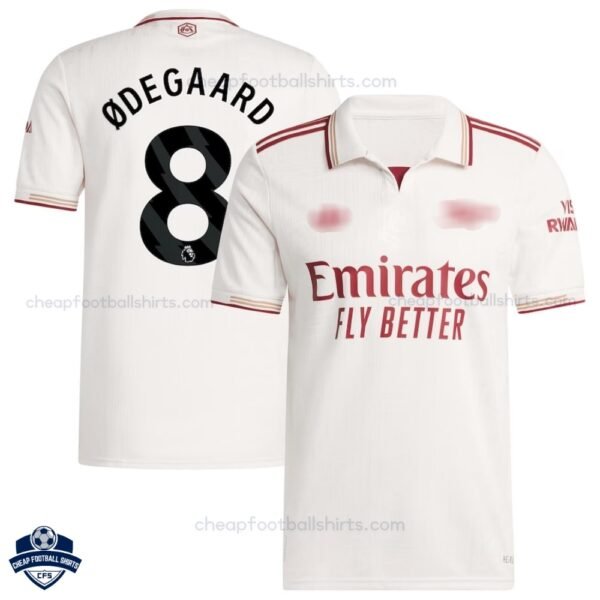 Arsenal Third Men Football Shirt 25/26 ØDEGAARD 8 - Overview