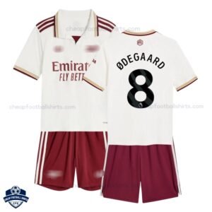 Arsenal Third Kids Football Kit 25/26 ØDEGAARD 8 - Overview