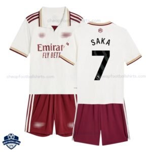 Arsenal Third Kids Football Kit 25/26 SAKA 7 - Overview
