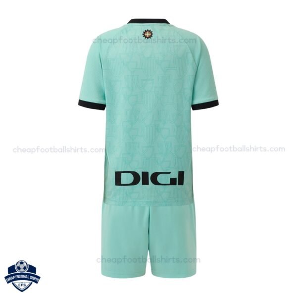Athletic Bilbao Third Kids Football Kit 25/26 - Back View
