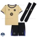 Barcelona RASHFORD 14 Away Kids Cheap Football Kit 2025/26_Front View