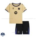 Barcelona RASHFORD 14 Away Kids Cheap Football Kit 2025/26_Front View