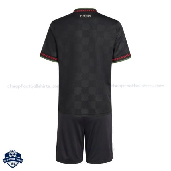 Bayern Munich CHAMPIONS LEAGUE Home Kids Football Kit 25/26 - Back View