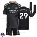 Arsenal Away Kid Kit 2024/25 Harvertz 29