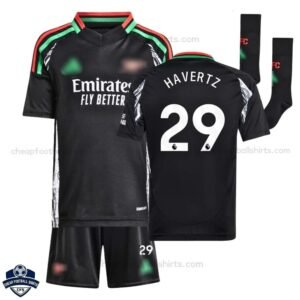Arsenal Away Kid Kit 2024/25 Harvertz 29