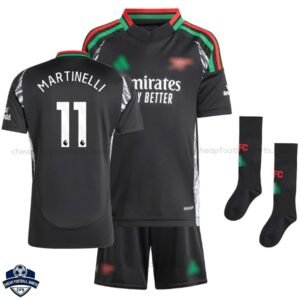 Arsenal Away Kids Football Kit 24/25 MARTINELLI 11