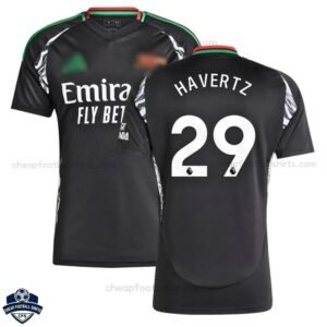 Arsenal HAVERTZ 29 Away Cheap Football Shirts 2024/25