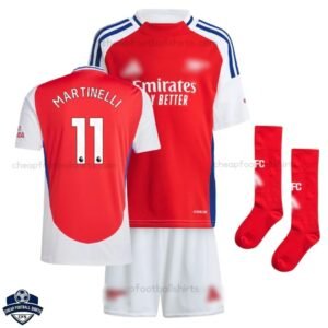Arsenal Home Kids Football Kit 24/25 MARTINELLI 11