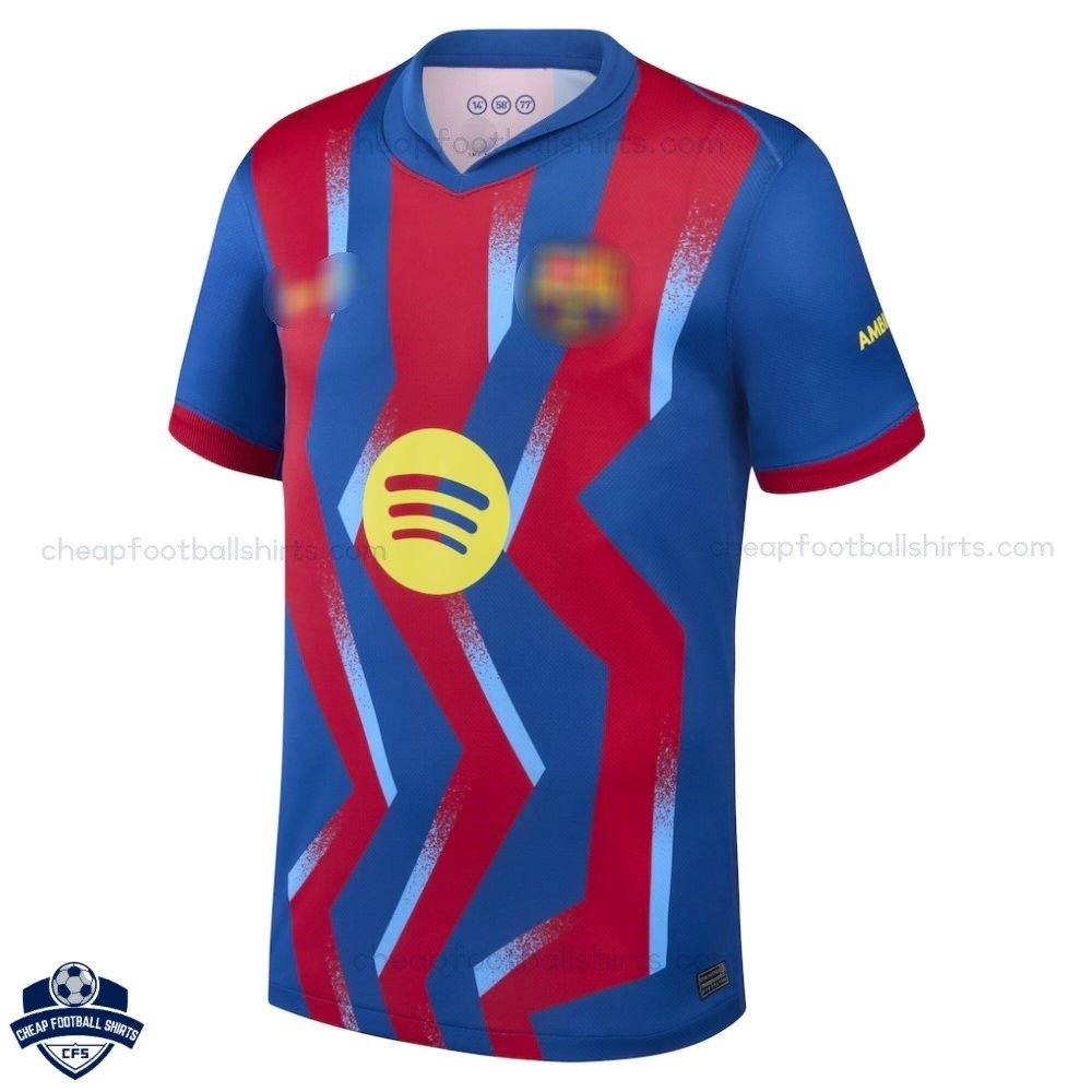 Barcelona Fourth Stadium Shirt 2025-26 - front view