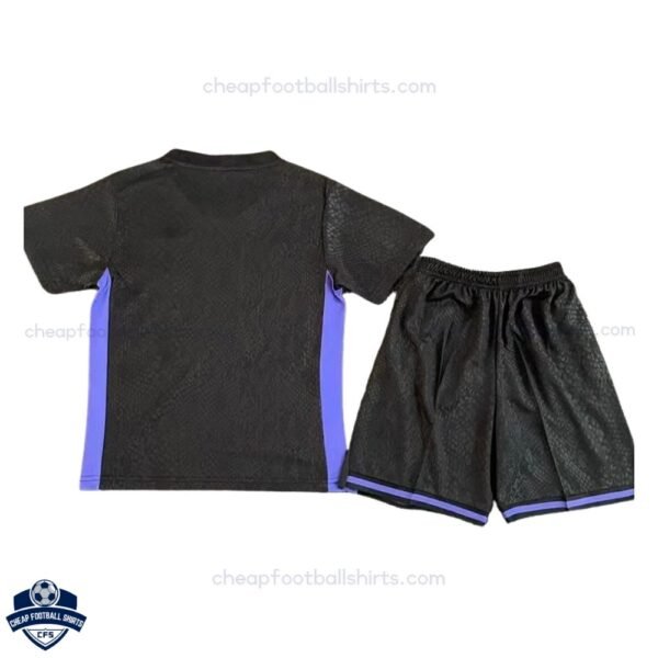 Barcelona x Kobe Bryant Pre-Match Away Kids Football Kit 25/26 - back view