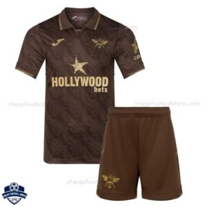 Brentford Away Kids Football Kit 25/26