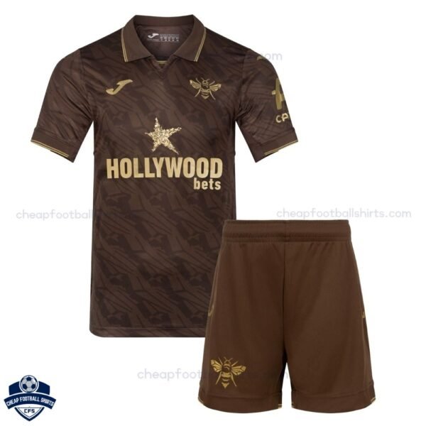Brentford Away Kids Football Kit 25/26