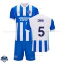 Brighton Home Kids Football Kit 25/26 DUNK 5