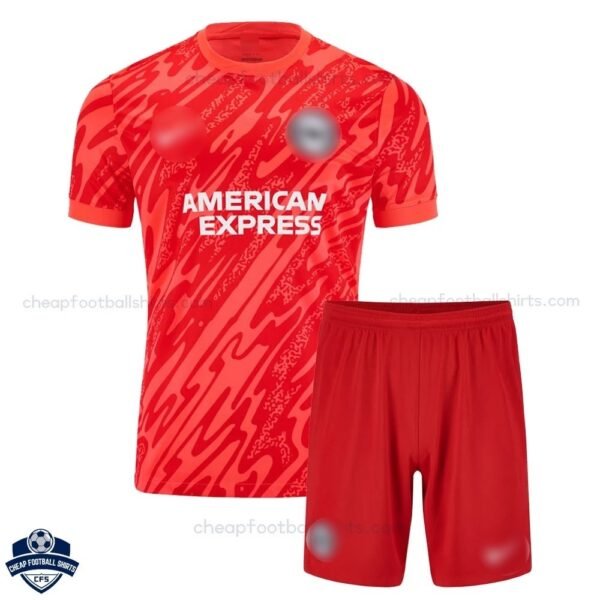 Brighton Goalkeeper Kids Football Kit 24/25 - Front View