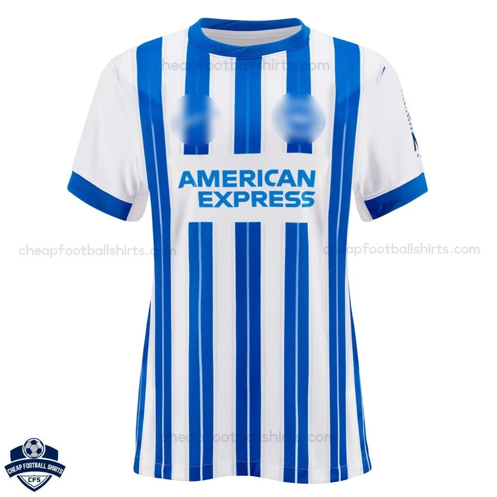 Brighton Home Women Football Shirt 24/25 - Front View