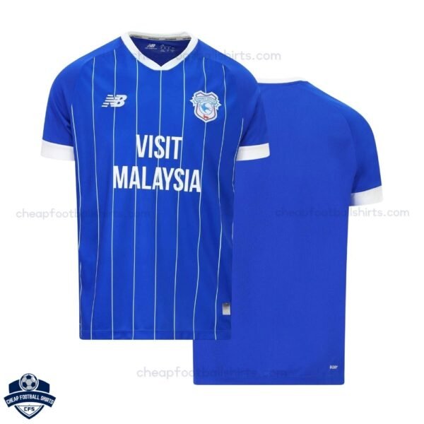 Cardiff City Home Men Football Shirt 25/26 - overview