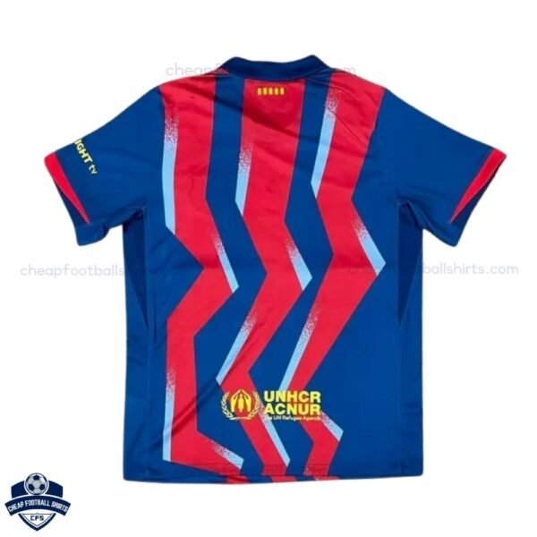 Barcelona 'El Clásico' Fourth Men Football Shirt 25/26 - back view