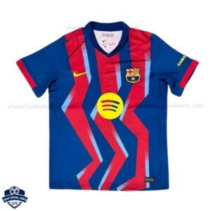 Barcelona 'El Clásico' Fourth Men Football Shirt 25/26 - Front View