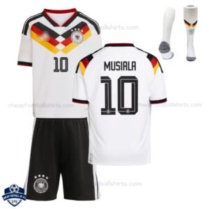 Germany Home Kids Football Kit 2025/26 MUSIALA 10