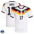 Germany World Cup Home Men Football Shirt 2026 WIRTZ 17