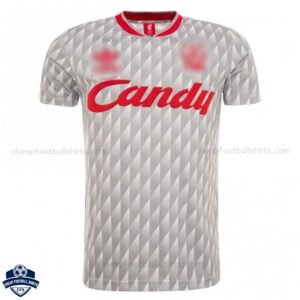 Retro Liverpool Away Men Football Shirt 89/91 - Front View