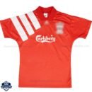 Retro Liverpool Home Men Football Shirt 92/93 - Front View