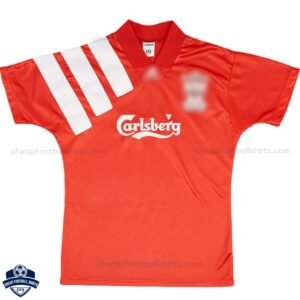 Retro Liverpool Home Men Football Shirt 92/93 - Front View