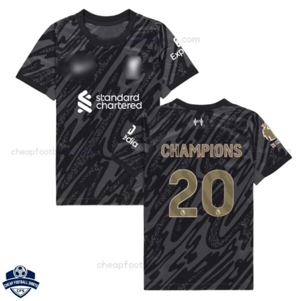 Liverpool Champions 20 Goalkeeper Men Football Shirt 24/25 - Over View