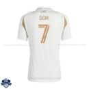 Los Angeles Away Men Football Shirt 25/26 SON 7 - Back View