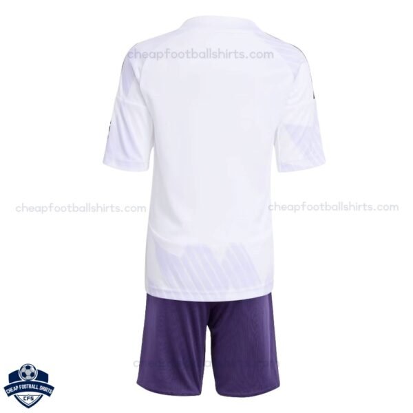Manchester United Away Kids Football Kit 25/26 - BACK VIEW