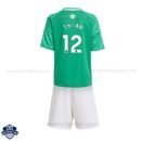 Newcastle United THIAW 12 Away Kids Kit 25/26 - back view