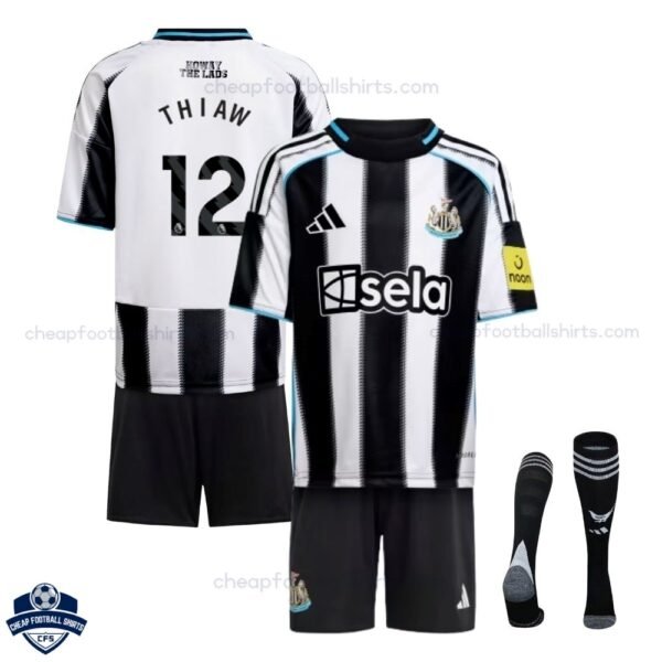 Newcastle United THIAW 12 Home Kids Kit 25/26