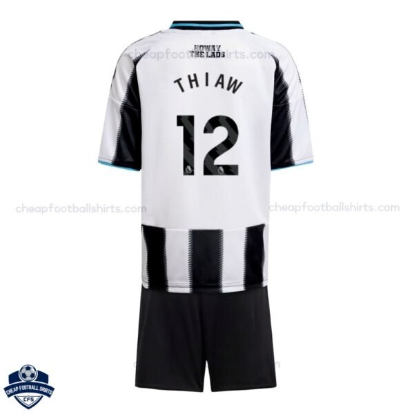 Newcastle United THIAW 12 Home Kids Kit 25/26 - Back view