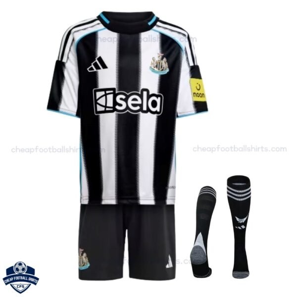 Newcastle United THIAW 12 Home Kids Kit 25/26 - Front view