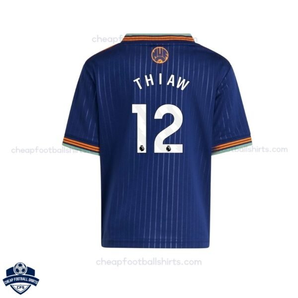 Newcastle United THIAW 12 Third Kids Kit 25/26 - shirt back view