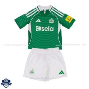 Newcastle United Away Kids Football Kit 25/26 - front view