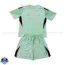 Real Madrid Green Goalkeeper Kids Football Kit 25/26 - back view