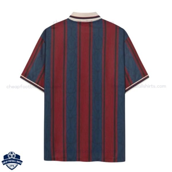 Barcelona 125th Anniversary Home Men Football Shirt - BACK VIEW