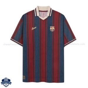 Barcelona 125th Anniversary Home Men Football Shirt - FRONT VIEW