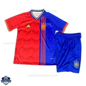 Spain Home Kids Football Kit 25/26 - front view