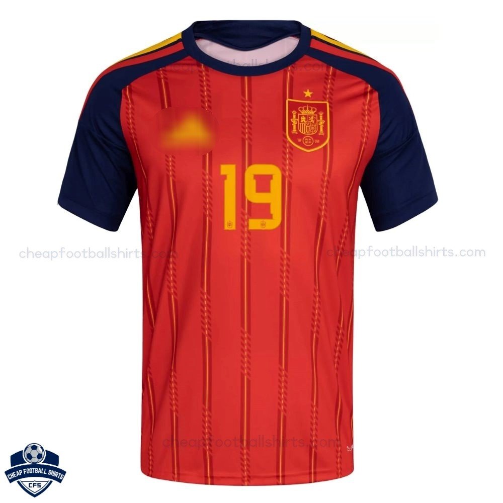 Spain World Cup LAMINE YAMAL 19 Home Football Shirts 2026 - Front view