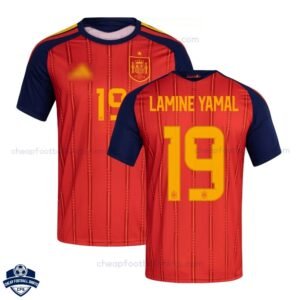 Spain World Cup LAMINE YAMAL 19 Home Football Shirts 2026