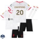 Liverpool Champions 20 Third Kids Football Kit 24/25 - Over View